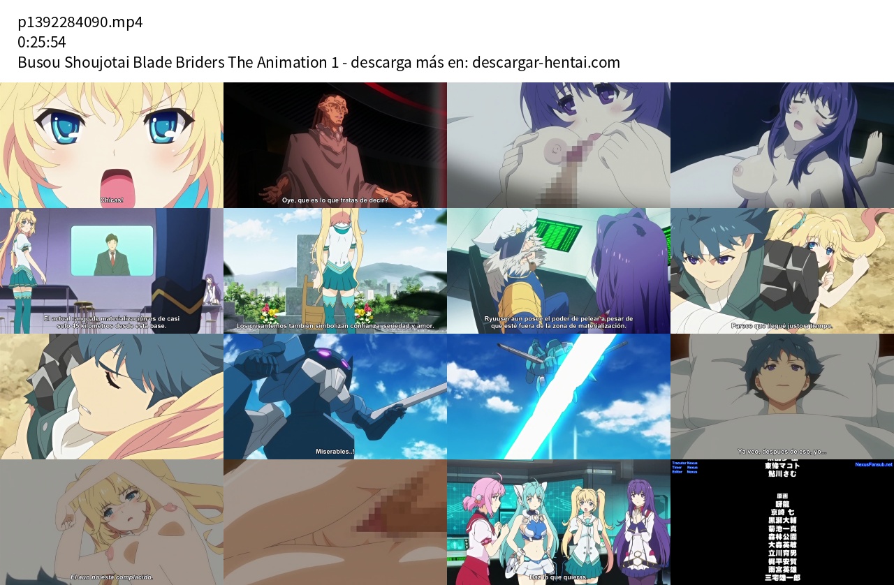 Busou Shoujotai Blade Briders The Animation Capitulo 1 Sub Español