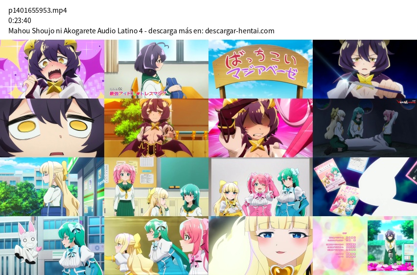 Mahou Shoujo ni Akogarete Audio Latino Episodio 4