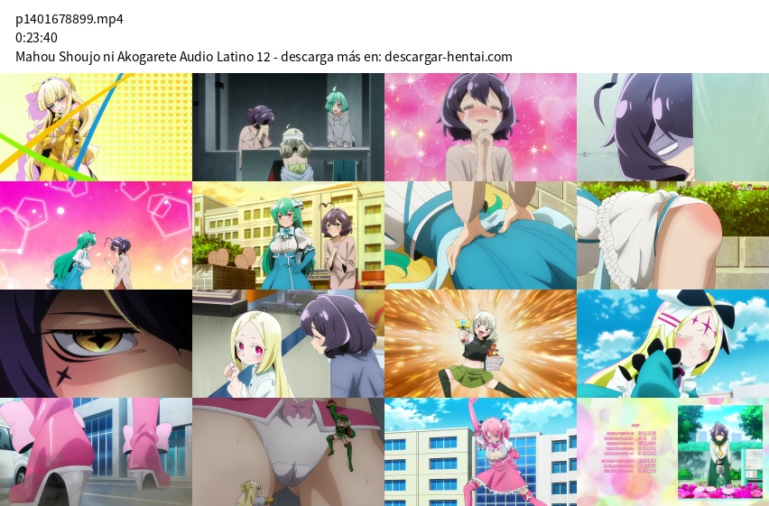 Mahou Shoujo ni Akogarete Audio Latino Episodio 12