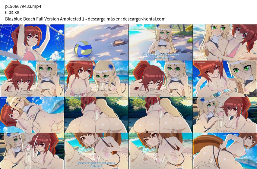 Blazblue Beach Full Version Amplected Episodio 1