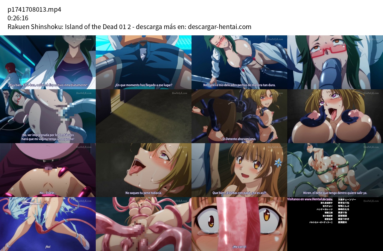 Rakuen Shinshoku: Island of the Dead 01 Episodio 2
