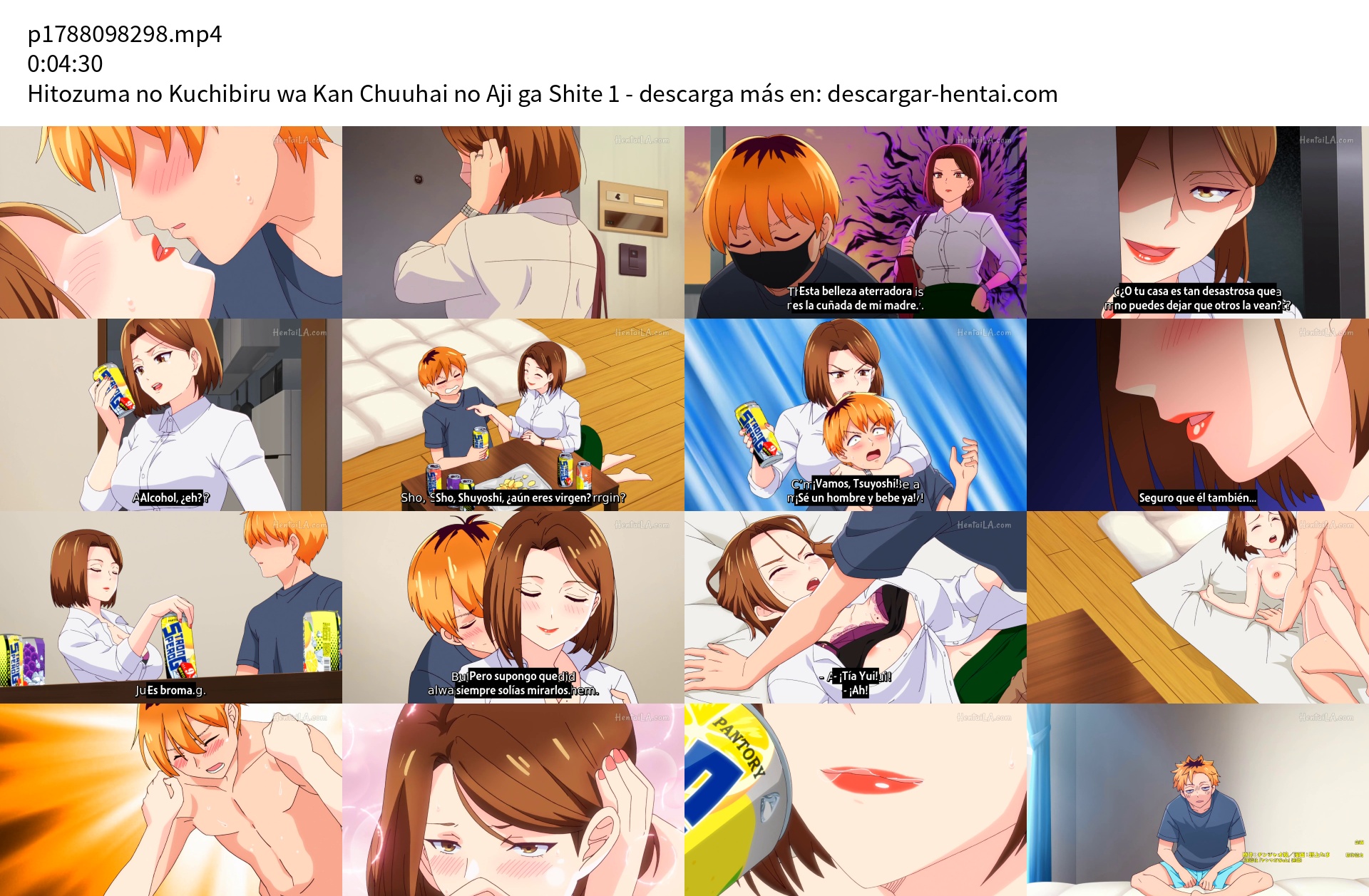 Hitozuma no Kuchibiru wa Kan Chuuhai no Aji ga Shite Episodio 1