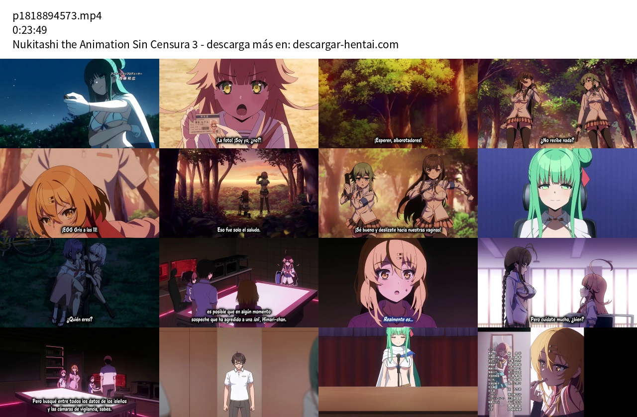 Nukitashi the Animation Sin Censura Episodio 3