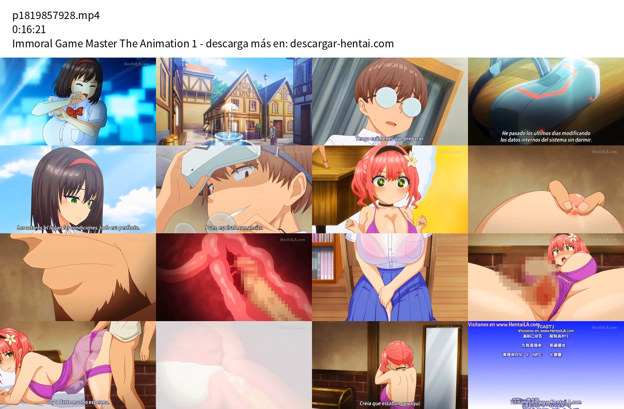 Immoral Game Master The Animation Episodio 1