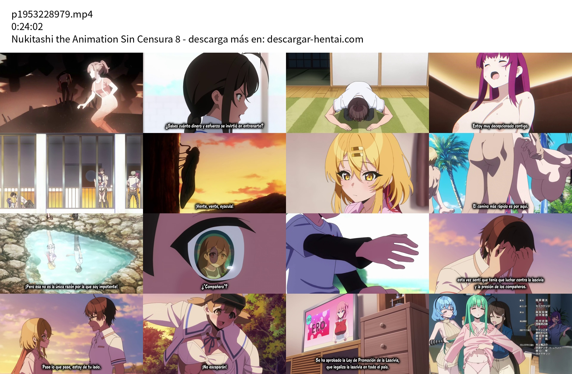 Nukitashi the Animation Sin Censura Episodio 8