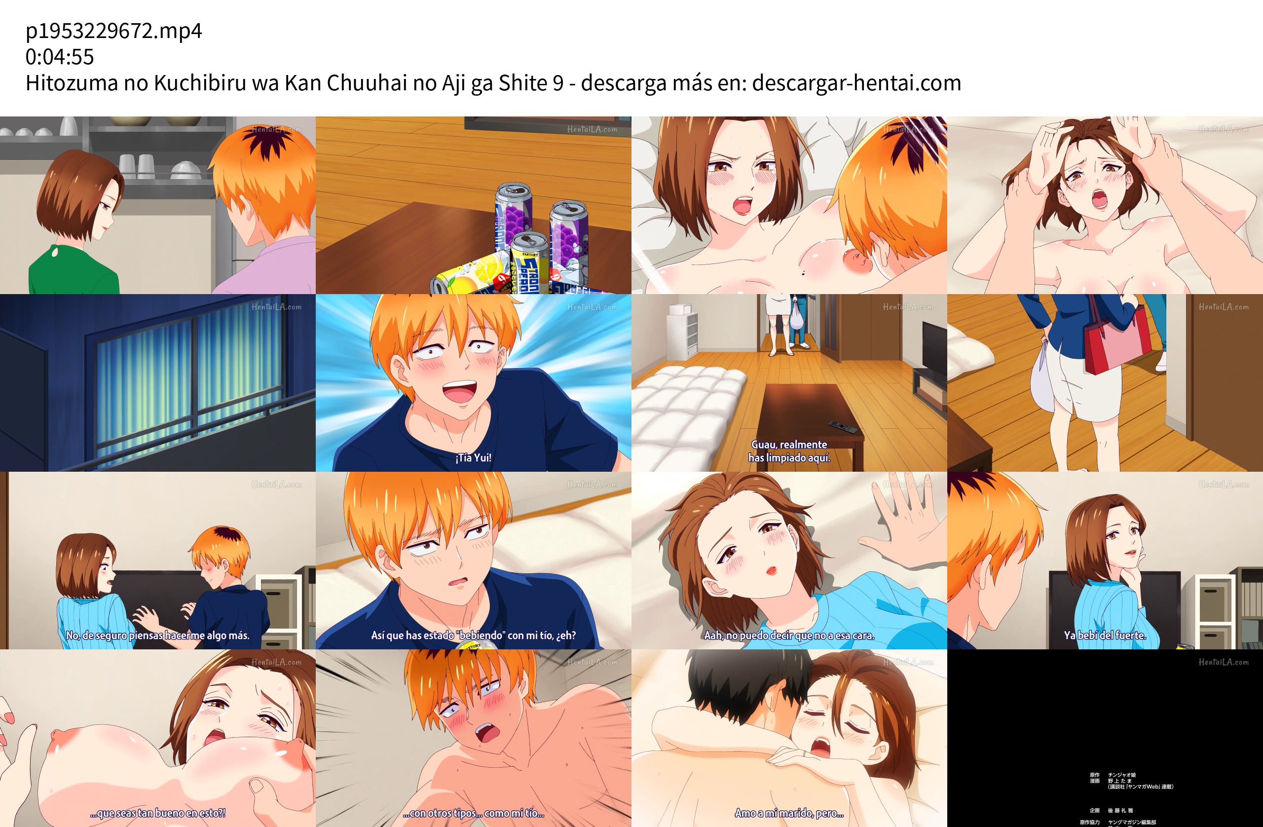 Hitozuma no Kuchibiru wa Kan Chuuhai no Aji ga Shite Episodio 9