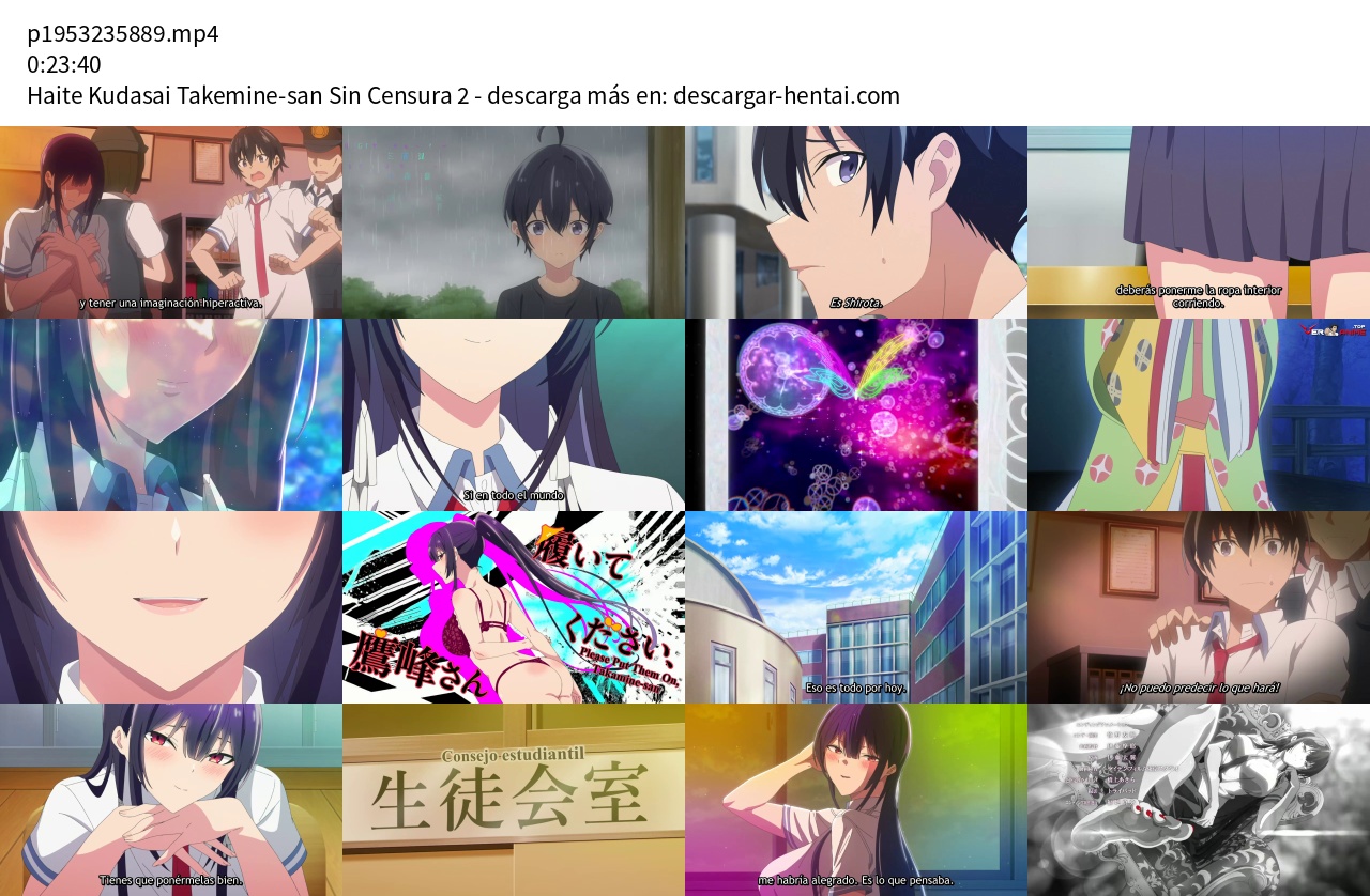 Haite Kudasai Takemine-san Sin Censura Episodio 2