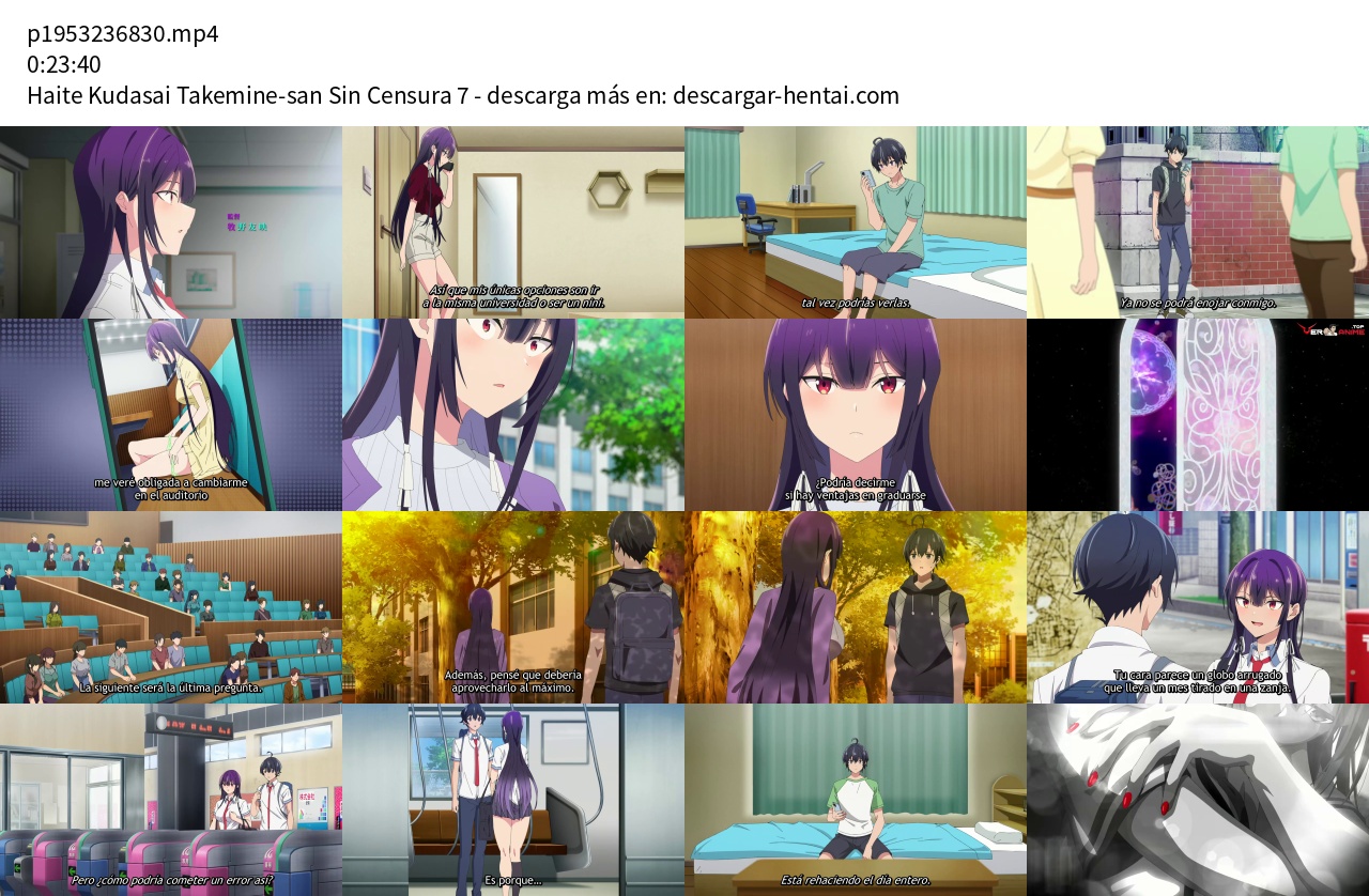 Haite Kudasai Takemine-san Sin Censura Episodio 7