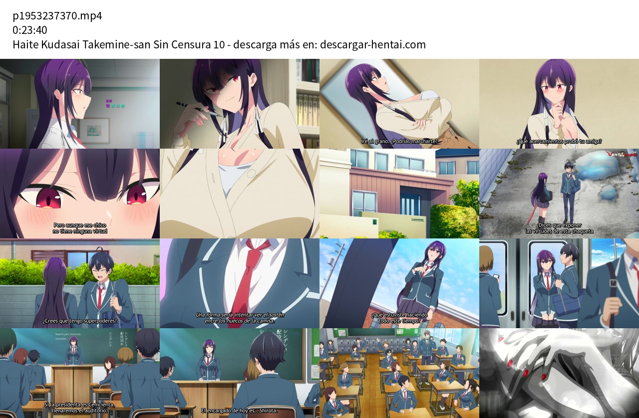Haite Kudasai Takemine-san Sin Censura Episodio 10
